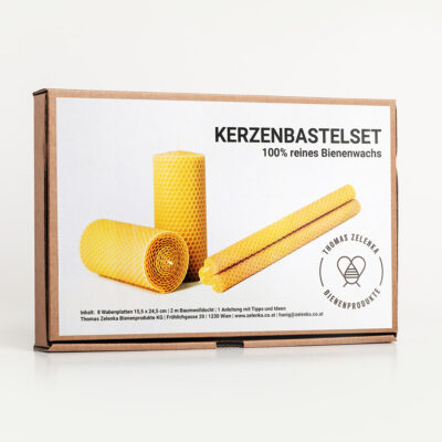 Kerzenbastel-Set aus Bienenwachs